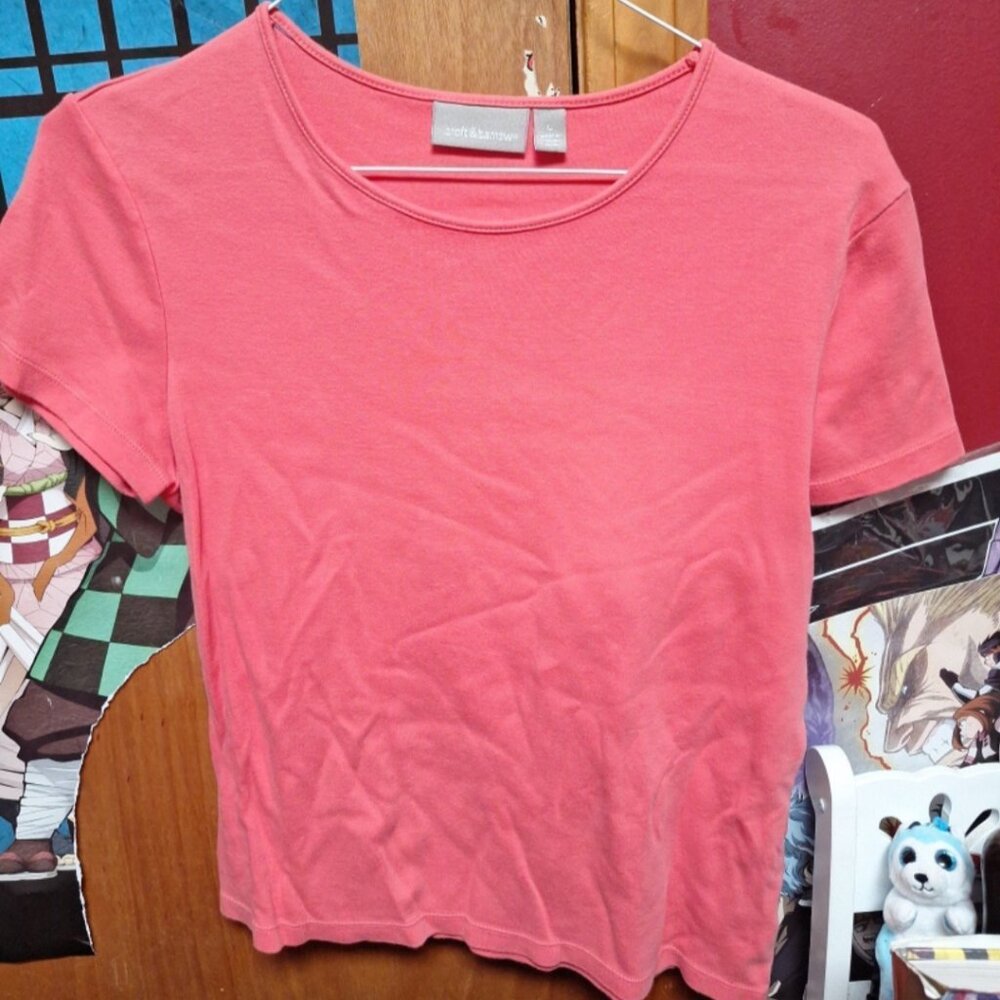 Croft & barrow tshirt L